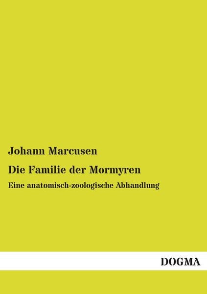 Produktbild: Die Familie der Mormyren