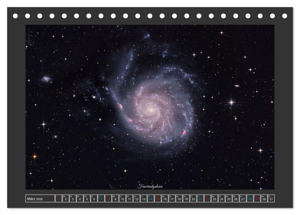 Produktbild: Faszination Universum (Tischkalender 2026 DIN A5 quer), CALVENDO Monatskalender
