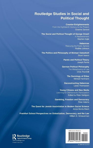 Produktbild: Frankfurt School Perspectives on Globalization, Democracy, and the Law