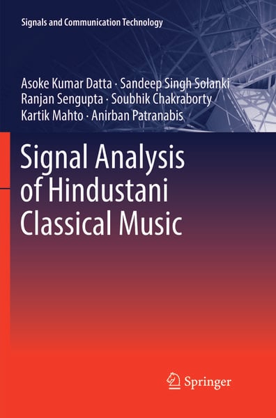 Produktbild: Signal Analysis of Hindustani Classical Music
