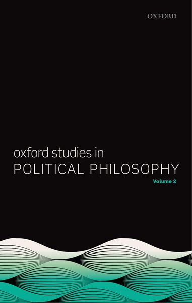 Produktbild: Oxford Studies in Political Philosophy, Volume 2
