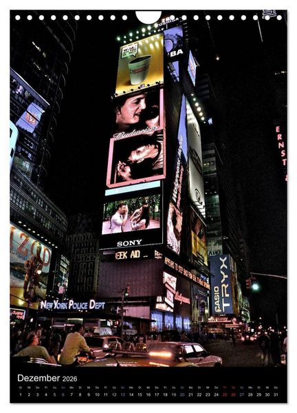 Produktbild: New York City 2026 &bull; Classic Views (Wandkalender 2026 DIN A4 hoch), CALVENDO Monatskalender