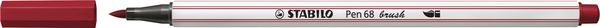 Produktbild: STABILO Premium-Filzstift mit Pinselspitze f&uuml;r variable Strichst&auml;rken -   Pen 68 brush - Einzelstift - purpur