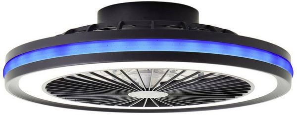 Produktbild: Brilliant G99280/06 Palmero LED-Deckenleuchte mit Ventilator LED-Modul 40W Schwarz