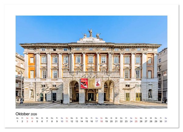 Produktbild: Friaul-Julisch Venetien - Triest (Wandkalender 2026 DIN A2 quer), CALVENDO Monatskalender