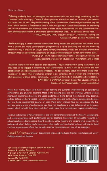 Produktbild: Peril and Promise of Performance Pay