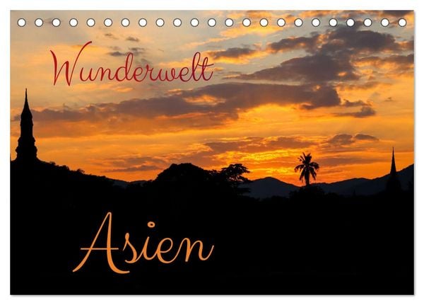 Produktbild: Wunderwelt Asien (Tischkalender 2026 DIN A5 quer), CALVENDO Monatskalender