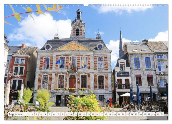 Produktbild: Malerisches Belgien - Stippvisiten in Verviers, Huy, Namur (Wandkalender 2026 DIN A2 quer), CALVENDO Monatskalender