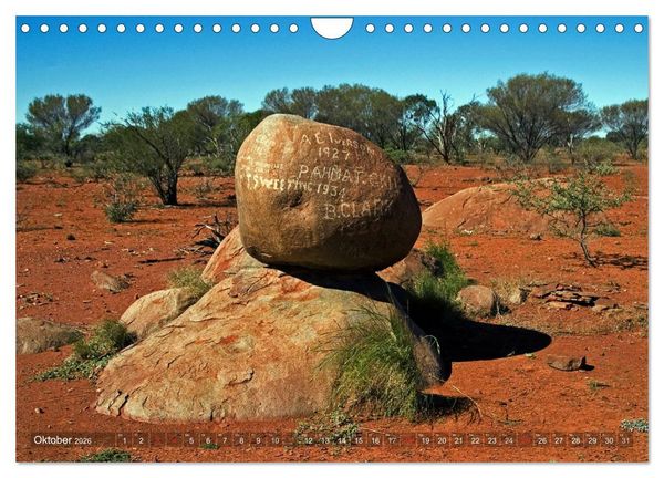 Produktbild: Australien - Der unbekannte Westen (Wandkalender 2026 DIN A4 quer), CALVENDO Monatskalender