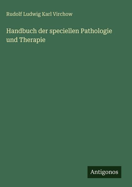 Produktbild: Handbuch der speciellen Pathologie und Therapie