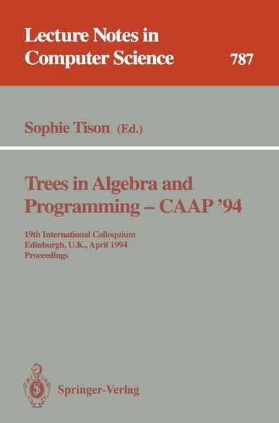 Produktbild: Trees in Algebra and Programming - CAAP '94
