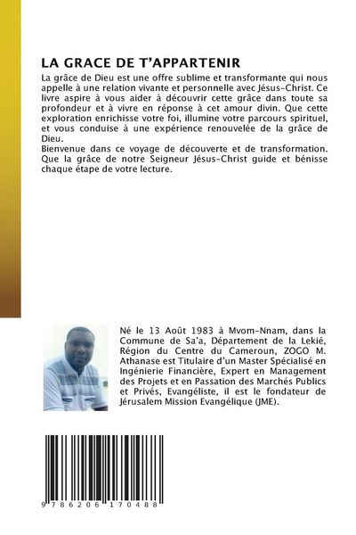 Produktbild: La Grace De T'appartenir