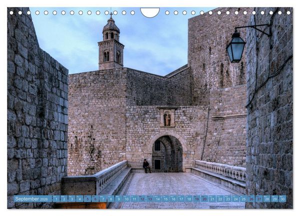 Produktbild: Dubrovnik - Croatia The beauty of the Dalmatian coast (Wall Calendar 2026 DIN A4 landscape), CALVENDO 12 Month Wall Calendar