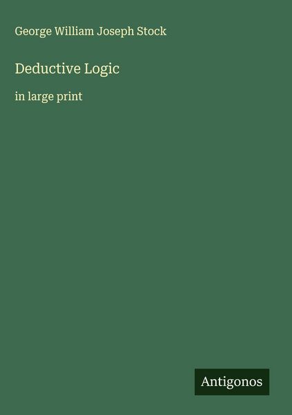 Produktbild: Deductive Logic