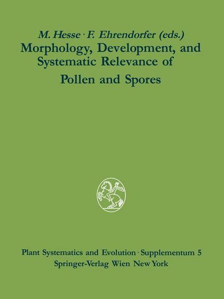 Produktbild: Morphology, Development, and Systematic Relevance of Pollen and Spores