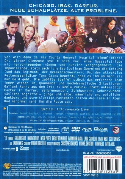 Emergency Room - Staffel 12 [6 DVDs]