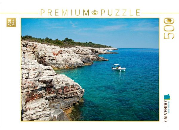 CALVENDO Puzzle Kap Kamenjak -Istrien -Kroatien | 500 Teile Lege-Größe 48 × 36 cm Foto-Puzzle für Erwachsene