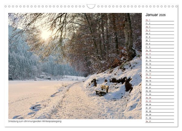 Produktbild: Zu Besuch am Riessersee (Wandkalender 2026 DIN A3 quer), CALVENDO Monatskalender