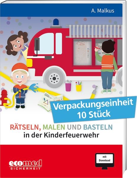 Produktbild: R&auml;tseln, Malen und Basteln in der Kinderfeuerwehr