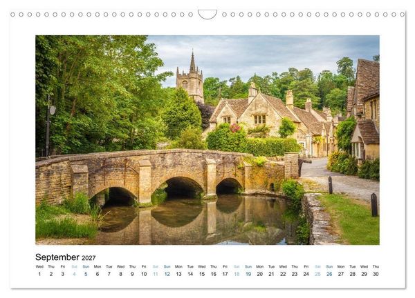 Produktbild: The Beauty of Southern England (Wall Calendar 2027 DIN A3 landscape), CALVENDO 12 Month Wall Calendar