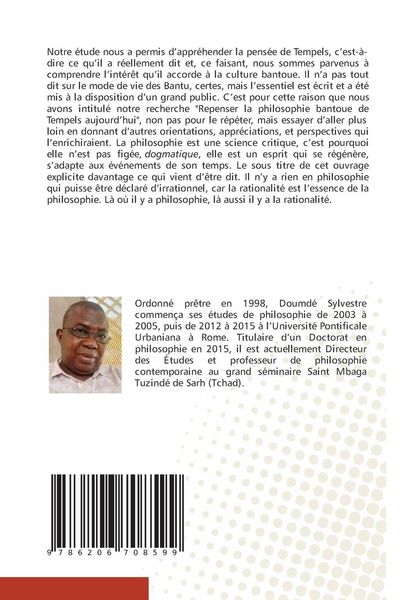 Produktbild: Repenser la philosophie bantoue de Tempels aujourd'hui