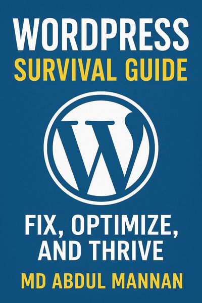 Produktbild: WordPress Survival Guide: Fix, Optimize, and Thrive