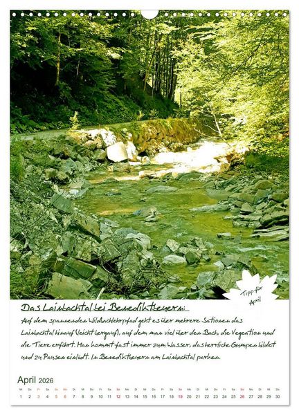 Produktbild: Dahoam erleben! Einmalige Wander-und Naturerlebnisse in Oberbayern (Wandkalender 2026 DIN A3 hoch), CALVENDO Monatskalender