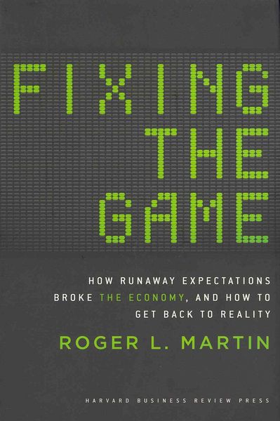 Produktbild: Martin, R: Fixing the Game