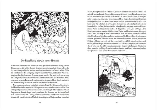 Produktbild: Grimms M&auml;rchen - vollst&auml;ndige und illustrierte Schmuckausgabe mit Goldpr&auml;gung