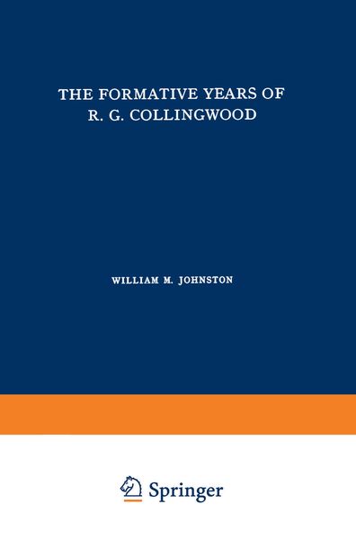 Produktbild: The Formative Years of R. G. Collingwood