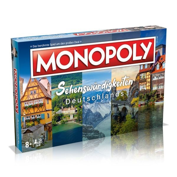 Produktbild: Monopoly die sch&ouml;nsten Sehensw&uuml;rdigkeiten Deutschlands