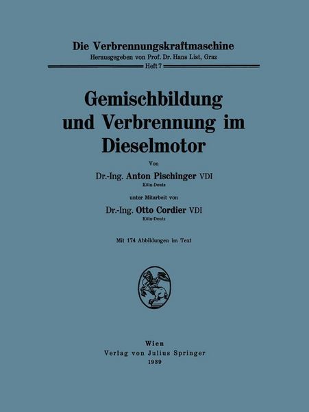 Produktbild: Gemischbildung und Verbrennung im Dieselmotor