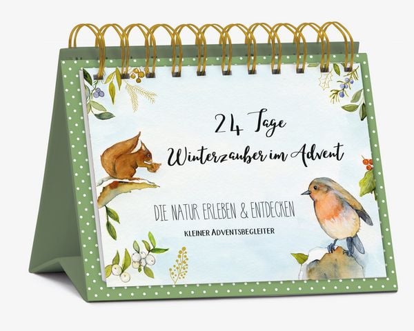 Produktbild: Tisch-Adventskalender "24 Tage Winterzauber im Advent"