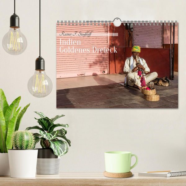 Produktbild: Indien Goldenes Dreieck (Wandkalender 2026 DIN A4 quer), CALVENDO Monatskalender
