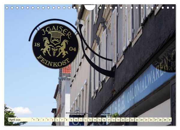 Produktbild: Unterwegs in G&ouml;ppingen (Wandkalender 2026 DIN A4 quer), CALVENDO Monatskalender