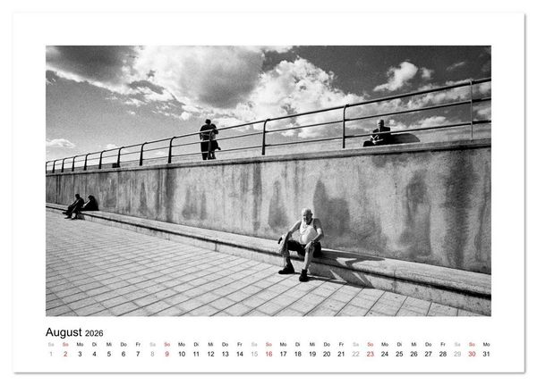 Produktbild: Bilbao - Bilder einer Stadt (Tischkalender 2026 DIN A5 quer), CALVENDO Monatskalender