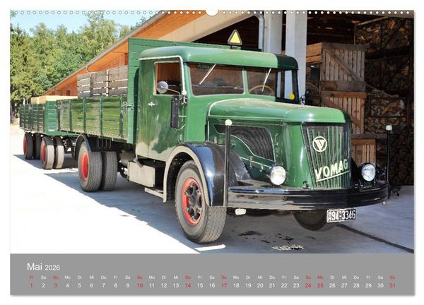 Produktbild: Oldtimer - L K W (Wandkalender 2026 DIN A2 quer), CALVENDO Monatskalender
