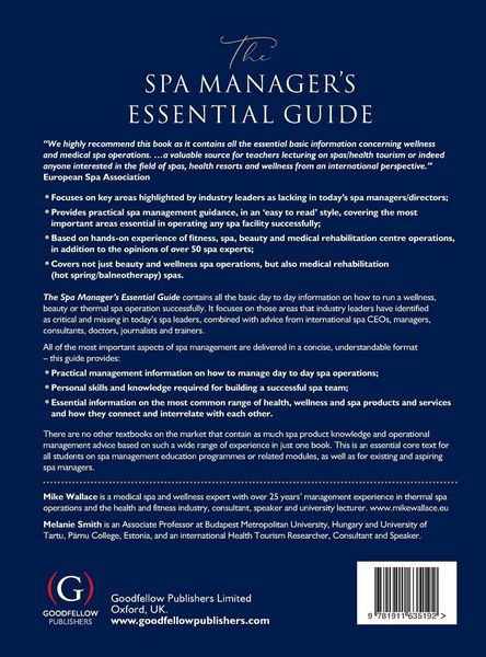Produktbild: The Spa Manager's Essential Guide