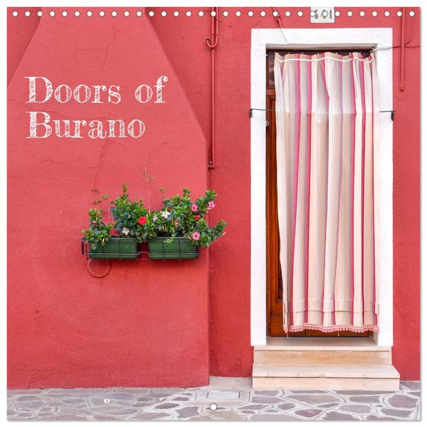 Produktbild: Doors of Burano (Wall Calendar 2026 12 &times; 12 Inch) CALVENDO 12 Month Wall Calendar