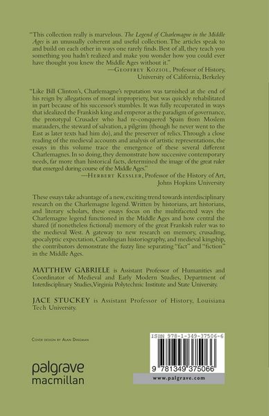 Produktbild: The Legend of Charlemagne in the Middle Ages