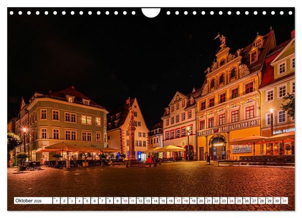 Produktbild: Rund um die Kr&auml;merbr&uuml;cke - Ein St&uuml;ck Mittelalter in Erfurt (Wandkalender 2026 DIN A4 quer), CALVENDO Monatskalender