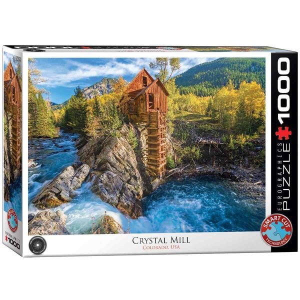 Eurographics 6000-5473 - Crystal Mill , Puzzle, 1.000 Teile