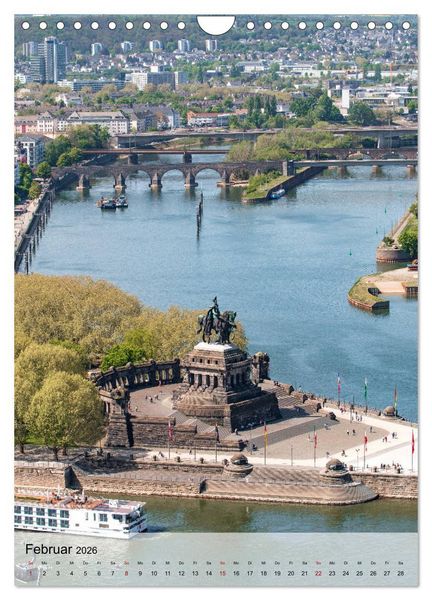 Produktbild: Koblenz Impressionen (Wandkalender 2026 DIN A4 hoch), CALVENDO Monatskalender