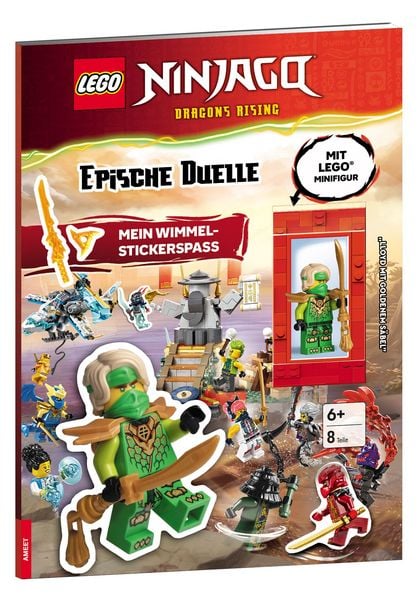 Produktbild: LEGO&reg; NINJAGO&reg; - Epische Duelle - Mein Wimmel-Stickerspa&szlig;