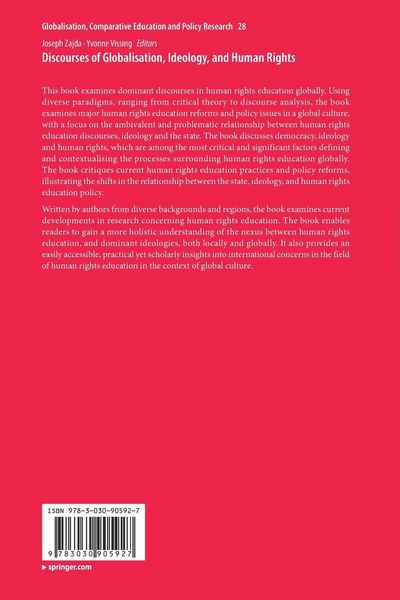 Produktbild: Discourses of Globalisation, Ideology, and Human Rights