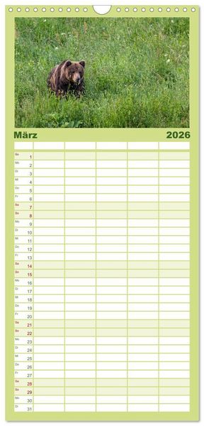 Produktbild: Familienplaner 2026 - Faszination Bosnien-Herzegowina mit 5 Spalten (Wandkalender, 21 x 45 cm) CALVENDO