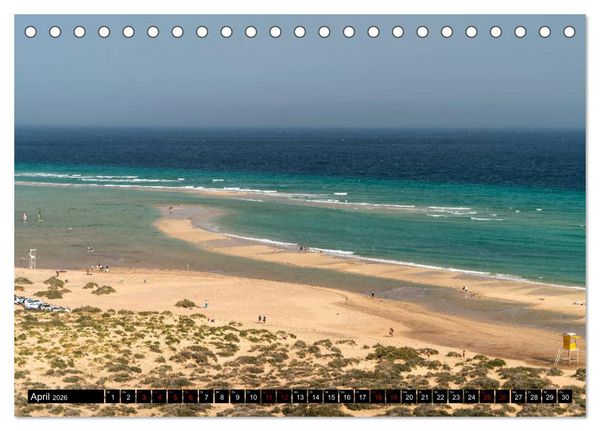 Produktbild: Fuerteventura (Tischkalender 2026 DIN A5 quer), CALVENDO Monatskalender