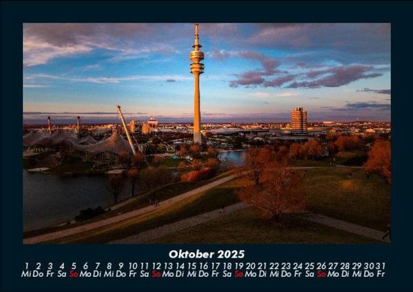 Produktbild: St&auml;dte aus Bayern 2025 Fotokalender DIN A5