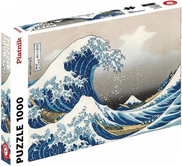 Produktbild: Hokusai, Die gro&szlig;e Welle 1.000T