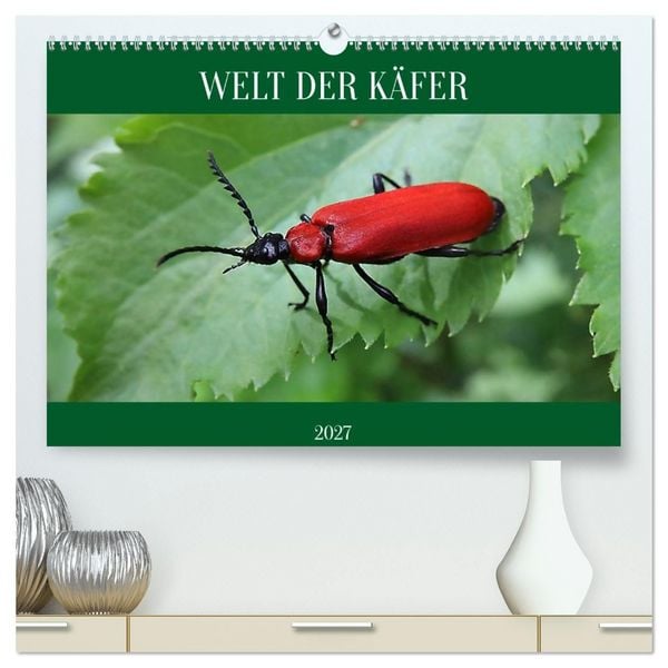 Produktbild: WELT DER K&Auml;FER (hochwertiger Premium Wandkalender 2027 DIN A2 quer), Kunstdruck in Hochglanz